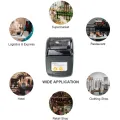 Mini 58mm Thermal Portable Receipt Wireless Ticket Printer  Portable Mobile Bluetooth For Android IOS Thermal Bill Printer. 