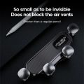 360° Rotation Gravity Car Phone Holder Air Vent Clip Navigation Stand Telescopic Air Outlet Phone Support for 4.7-7 inches Phone.