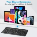 Universal Bluetooth-compatible Keyboard for Android IOS Ipad Slim Portable Wireless Bluetooth Keyboard For Tablet Phone. 