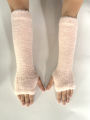 Botvotee Fall Winter Women Arm Warmers Mink-Like Velvet Fingerless Gloves Y2K Wrist Warmers.