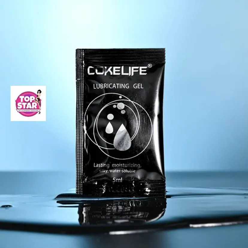 Coke Life Gel Pack 5 pieces , Coke Life Water Based Lubricant , Coke Life  5ml Gel  5  | Shop.com.mm