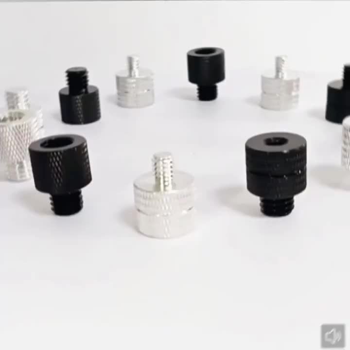 M4 M5 M6 M8 M10 M12 Male to 1/4-20 Female Conversion Nut Projector Bracket Adapter Ball Head Camera Tripod Photography Screw
