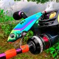 Metal VIB All Water Layer Long Throw 20g Colorful Vibration Sequin Artificial 3D Eyes Trible Hook For Bass Fishing Tackles.