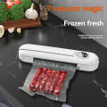 220V Automatic packaging machine food vacuum sealing machine portable household vacuum food sealing kitchen helper Gift 10 bags. 