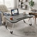Multi Purpose Folding Laptop and Study Table With Cup Holder Lightweight, Portable, And Sturdy. 