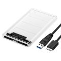 Harddisk Boxs USB 3.0 to SATA III Hard Disk Case 2.5 Inch HDD SSD Shell External Enclosure Hard Drive Disk Box External HDD Case.