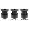 2PCS 2GT Synchro Wheel 16 20 30 36 40 Teeth 2GT Timing Pulley Bore 4/5/6/6.35/8mm for GT2 Timing Belt width 6MM 3D Printer Parts. 
