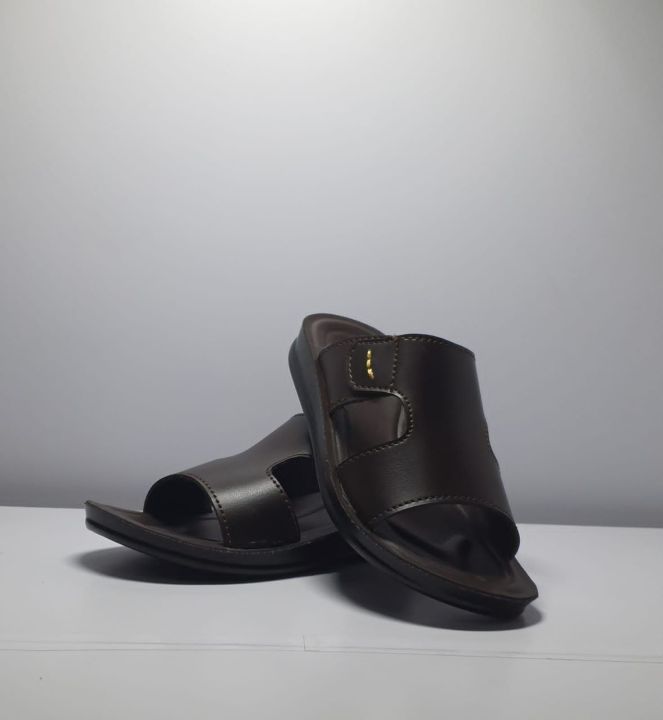 XWAY|Slippers for boys|New design|Upper leather with PU sole|light weight comfortable|washable and durable.