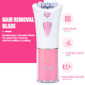Kemei KM-1999 Depilatory Electric Female Epilator Women Dry Battery Hair Removal For Facial Body Armpit Underarm Leg Depilation.