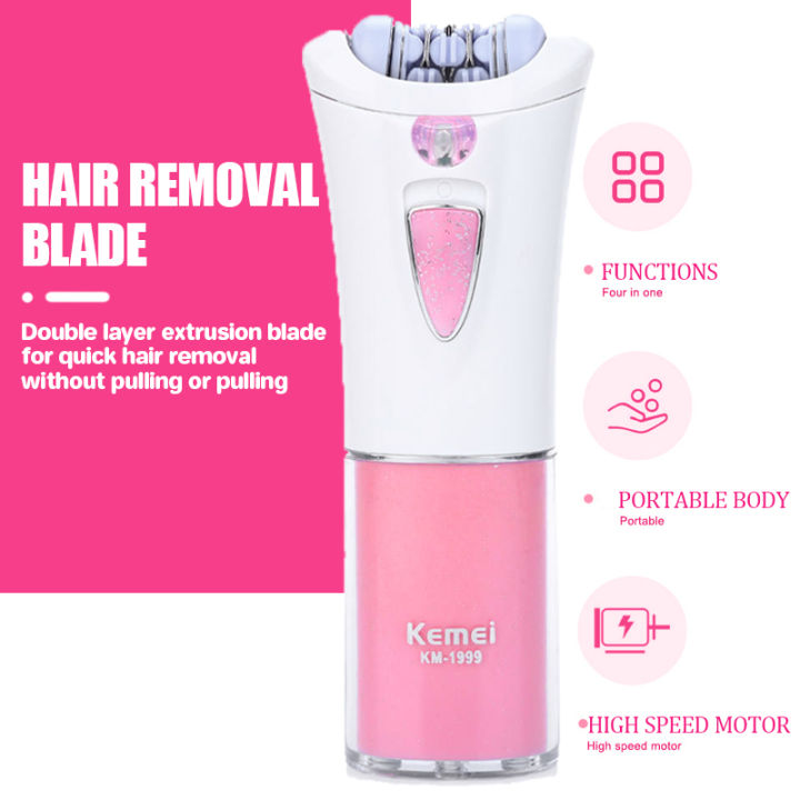 Kemei%20KM-1999%20Depilatory%20Electric%20Female%20Epilator%20Women%20Dry%20Battery%20Hair%20Removal%20For%20Facial%20Body%20Armpit%20Underarm%20Leg%20Depilation%20-%20Image%204