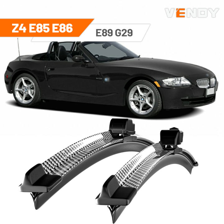 For BMW Z4 E85 E86 E89 G29 2002-2022 2006 2007 2008 2009 2017 2018 2019 2pcs Front Windshield Wiper Blades Windscreen Wipers