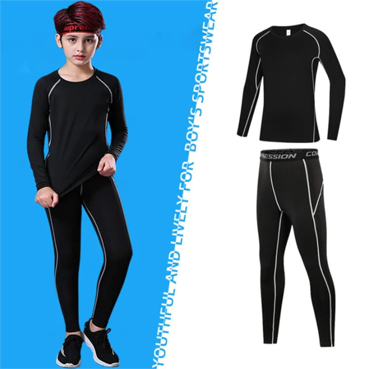Kids%20Fitness%20Tracksuits%20Youth%20Warm%20Pants%20Tops%20Underwear%20Tight%20Sports%20Clothes%20for%20Boys%20Compression%20Running%20Basketball%20Sportswear%20-%20Image%203
