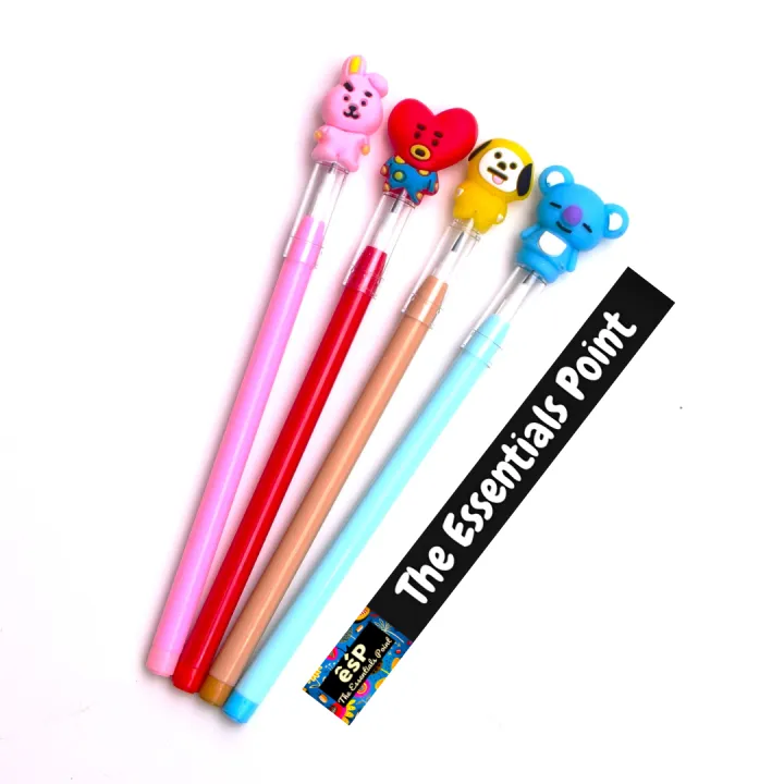 4%20x%20BTS%20/%20BT21%20Pencils%20-%20Fancy%20Lead%20Pencils%20-%20%20Bullet%20Pencils%20-%20%20Push%20Pencils%20-%20Sika%20Pencils%20-%20The%20Essentials%20Point%20-%20Image%203