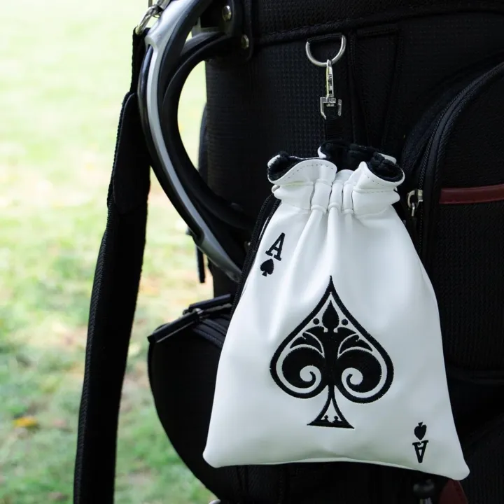Funny%20Golf%20Valuables%20Pouch,%20PU%20Leather%20Golf%20Tee%20Pouch%20with%20Drawstring%20Closure%20Golf%20Ball%20Handbag%20Portable%20Ball%20Pouch%20-%20Image%203