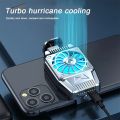 Rechargeable Universal Mini Mobile Phone Cooling Fan Radiator Turbo Hurricane Game Cooler Cell Phone Cool Heat Sink USB powered/ Rechargeable. 