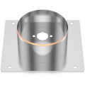 Diesel Heater Mounting Plate for Airtronic D2/D4/D1LC 60 mm Stainless Steel Diesel Heater Turret Mount Plate Rustproof. 