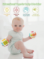 6 in 1 Montessori Educational Toys Sensory Busy Board Baby Practice Skills Cube Fidget Educational Toys for Girl Boy .
