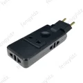 4 in 1 Wall Outlet Extension Eu Electrical Socket 180 Degree Plug Adapter Canada Mexico Travel Aadapter Portable Power Converter. 