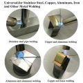 4/2/1M Low Temperature Easy Melt Aluminum Universal Silver Welding Rod Cored Wire Rod Solder No Need Solder Powder Weld Bar. 