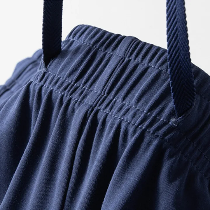 Men's%20Ultra%20Fine%20Modal%20Pajamas%20Set%20Comfortable%20Spring%20Summer%20Loungewear%20Luxury%20Sleepwear%20for%20Men%20-%20Image%204