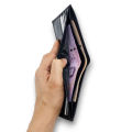 Benedetti 194 men women genuine leather wallet black/brown layer 2 card slots classic style. 