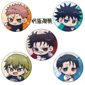Jujutsu Kaisen Pins Naoya Zenin Yuji Itadori Yuta Okkotsu Fushiguro Megumi Choso Tinplate Brooch Hat Backpack Badge Props .