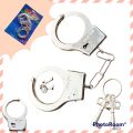 hands cuff for kids metal body with keys. 
