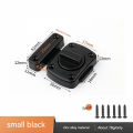 1pc Home Security Latch Rotate Bolt Latch Gate Latches Door Slide Lock Twist Rotating Barrel Lock For Bathroom Toilet Door Lock. 