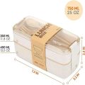 Safe Lunch Food Container Kids Bento Box Leakproof Lunch Containers Cute Lunch Boxes for Kids Chopsticks Dishwasher Microwave. 