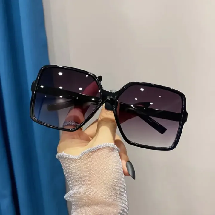 1/3/4/5pcs%20Oversize%20Square%20Sunglasses%20Women%20Fashion%20Luxury%20Brand%20Personlity%20Gradient%20Sun%20Glasses%20Female%20Outdoor%20Shades%20Oculos%20-%20Image%202