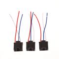 5pcs H4 3 Pin Car Headlight Replacement Repair Bulb Holder Connector Plug Wire Socket H4 Bulb Socket Auto Accessories. 