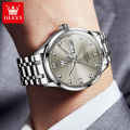 OLEVS 9946 Original Automatic Watch for Men Auto Date Calendar Display Luxury Top Brand Business Men's Mechanical Wristwatches. 
