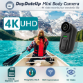 VD02 PRO 4K Ultra HD Mini Camera WiFi Portable Small Digital Video Recorder Police BodyCam Vision Miniature Sports DV Camcorder.
