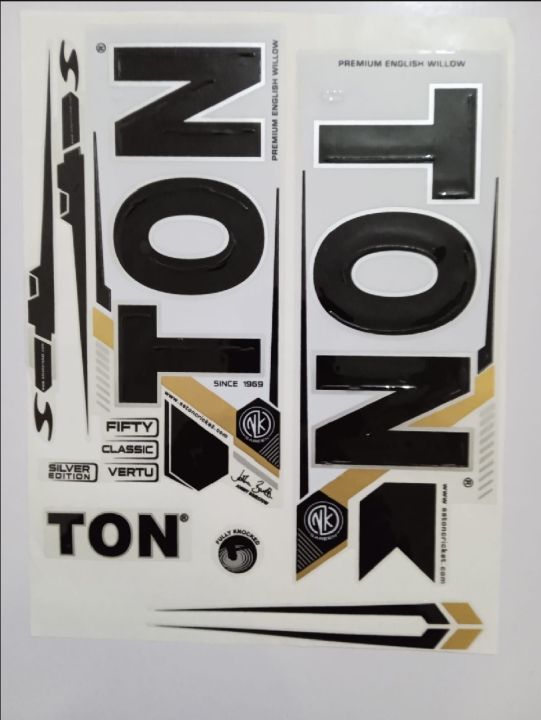 New 3D 2025 TON Cricket Bat Stickers For Professional Players | Best ...