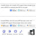HomeKit Candle Light WiFi Smart Dimmable RGBCW E12 E14 LED Bulbs APP Siri Alexa  SmartThings Voice Control Discoloration. 