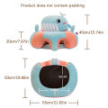1Pcs Baby Support Seat Sit Up Soft Chair Cushion Sofa Plush Pillow Toy Animal Sofa Seat Pad baby seat cover (Without filler).