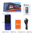 MKTEL OYE 3 Feature Phone 1.77inch Display 1800mAh Dual SIM Dual Standby MP3 MP4 FM Radio with Strong Torch Senior Phone. 