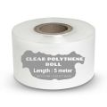 Clear Polythene Roll (3 inch* 5 meters). 