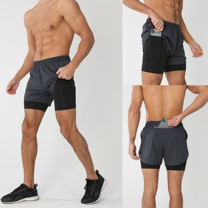 Men's%20Running%20Shorts%20Quick-drying%20Fitness%20Black%20Double%20Layer%20Shorts%20Men%20New%20Sport%20Workout%20Training%20Bodybuilding%20Short%20Pants%20-%20Image%206