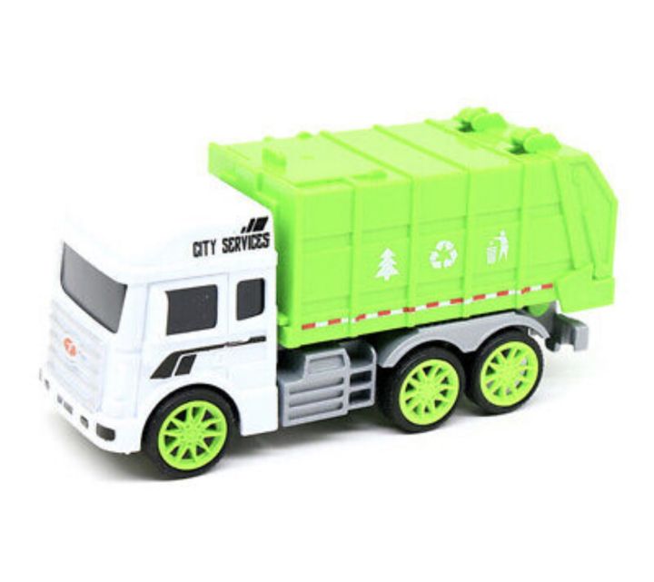 Garbage Truck Toy Car As Birthday Present Juguete Educational Clean Trash Car Kids Toys Gifts(F_loverS)