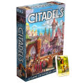 Citadels Revised Edition , Board Game- Master Builder Showdown! , Ages 10+ , 2-8 Players , 30-60 Minutes Playing Time.