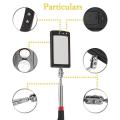 Detection Folding Mirror 360° Rotating Reflector Universal Auto Repair Tool Accessory Telescopic Bottom Inspection Mirror.