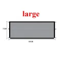 Pet Dog Fence Equipped with 4 Hooks Pet Isolation Net New Folding Breathable Mesh Fence No Drilling Protection Barrier Dog Safet. 