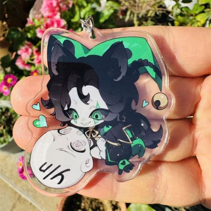 Game%20The%20Freak%20Circus%20Figure%20Pierrot%20Harlequin%20Cosplay%20Keychain%20Acrylic%20Joker%20Clown%20Keyring%20Key%20Chain%20Backpack%20%20Decoration%20Prop%20-%20Image%206