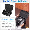 Storage Bag for Osmo Action 6 Hard Portable Carrying Case Anti-Scratch Protective Case for Action6 Protector Accessories.