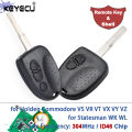 KEYECU AU for Holden Commodore VS VR VT VX VY VZ for Statesman WK WL 1993-2006 Keyless Remote Control Key Fob 304MHz ID46 Chip. 