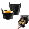 Silicone Air Fryer Egg Poacher Silicone Cupcake Baking Cups Ramekins For Air Fryer Ovens Air Fryer Silicone Basket. 