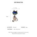Rhinestone Crystal Cat Pendant Brooch Women's Gold Color Animal Pin Fashion Accessories Lapel Pins Collar Buttons Party Dress. 