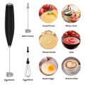 Hand Blender Electric Egg Beater Milk Frother Handheld, Mini Electric Drink Mixer Foamer with Stand for Coffee Lattes. 