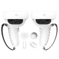 HUNDAI New VR Accessories Protective Cover For Oculus Quest 2 VR Touch Controller Silicone Cover Skin Handle Grip With Knuckle. 